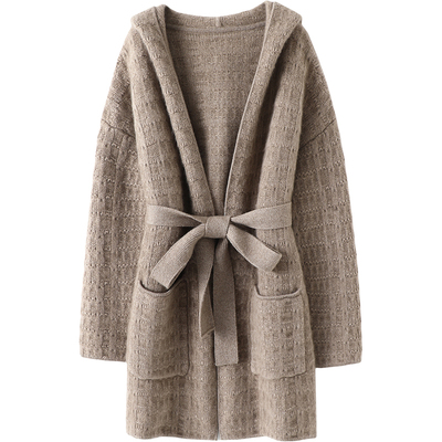 启超高端100%纯山羊绒衫