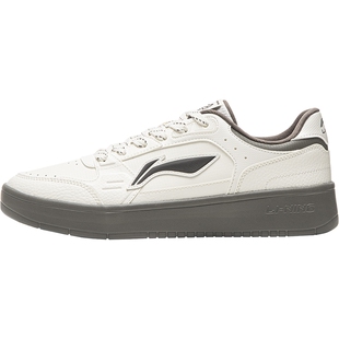 李宁元宝丨休闲鞋男鞋2026新款春季经典板鞋轻便软弹小白鞋运动鞋