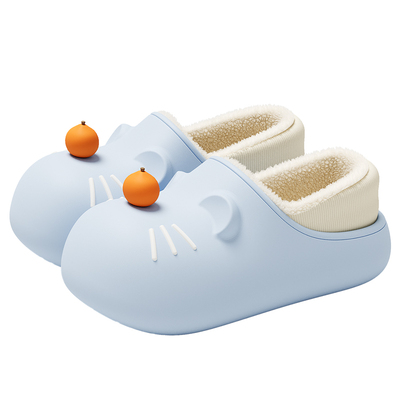 卡通防水棉拖鞋女士冬季2025新款