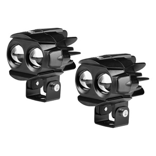 电动电瓶车灯超亮led大灯摩托车射灯外置透镜前照灯超亮强光铺路