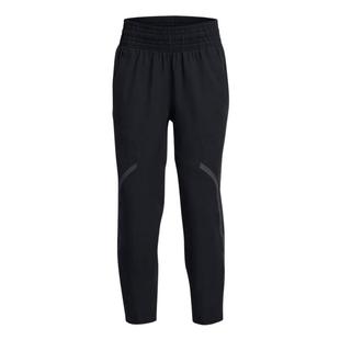 UA安德玛女子新款运动裤训练健身跑步梭织长裤休闲裤1382741-001