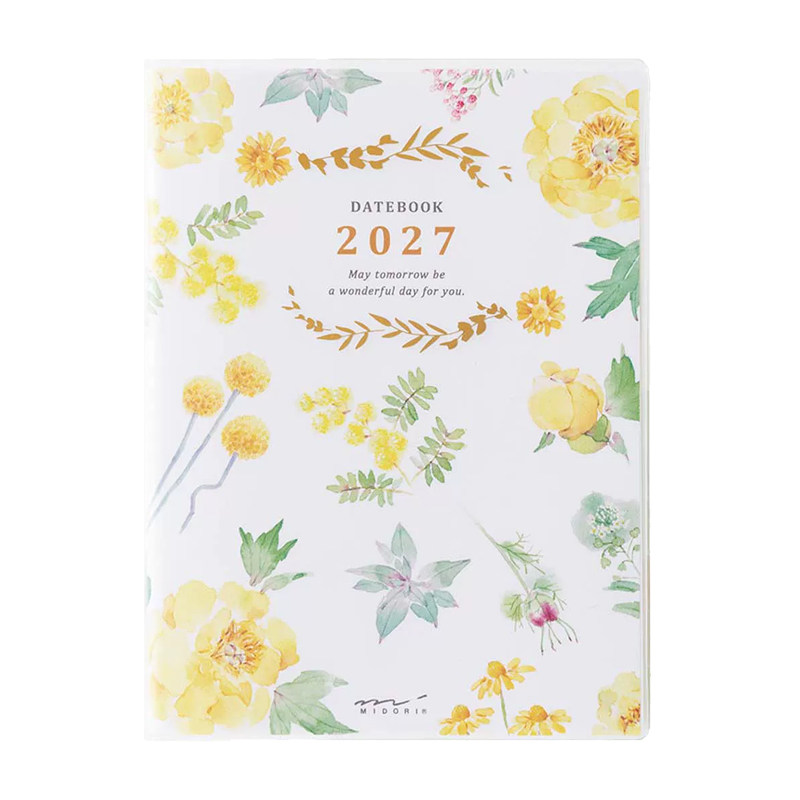 MIDORI周计划2027年口袋手帐本