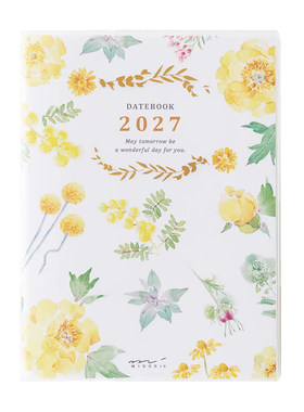 MIDORI周计划2027年口袋手帐本