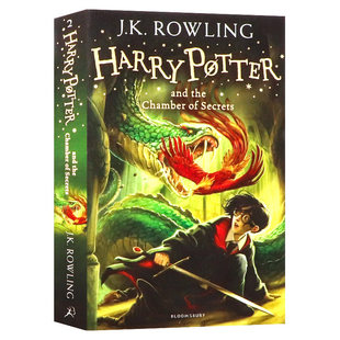 哈利波特与密室2 英文原版小说 Harry Potter and Chamber of Secrets 世界名著青少年中小学生英语课外阅读JK Rowling杰克罗琳