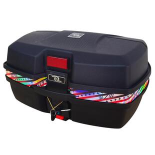 电动车后备箱大号摩托车尾箱电瓶车通用踏板车工具箱加厚储物箱子