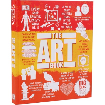 预售 英文原版 DK 艺术百科图解 The Art Book DK 人类的思想百科丛书 全彩精装 Big Ideas Simply Explained DK 百科系列