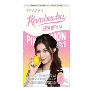 TWICE代言▲专属定制包装 韩国TEAZEN康普茶低卡0糖发酵饮品健康