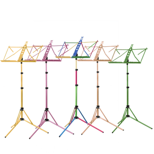 乐谱架便携式超轻折叠歌谱曲谱小提琴古筝铝合金简易专业琴谱架子