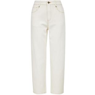 Vero Moda奥莱牛仔裤女2025秋冬新款含棉辑明线七分萝卜裤休闲