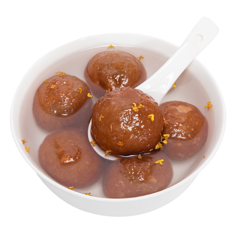 鹿有有藕粉圆子盐城特产手工汤圆