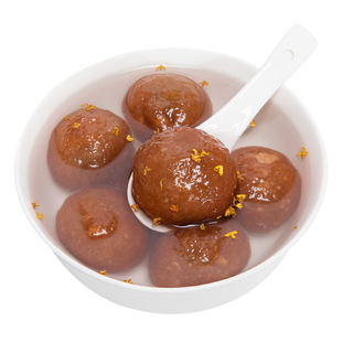 [活动]鹿有有黑芝麻藕粉圆子盐城特产手工莲藕粉大汤圆冬至元宵