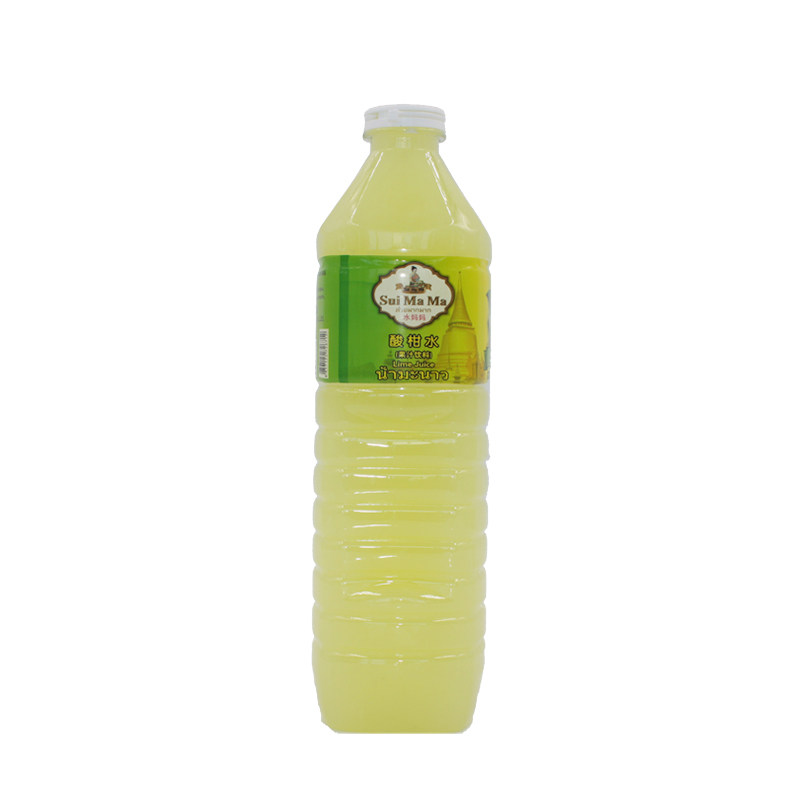 水妈妈酸柑水1L*2瓶  泰国柑水柠檬汁青柠汁泰餐调料甜品水吧原料