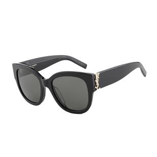 【自营】圣罗兰YSL墨镜男女同款防紫外线防晒太阳眼镜大框SLM95/F