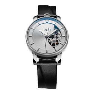 FOB手表新款R360进口机械小众设计感腕表牛皮表带精致小表盘女