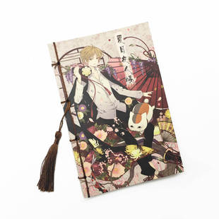 成风 友人帐动漫古风笔记本子 猫咪老师娘口三三夏目周边记事文具