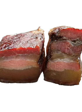 柴火烟熏土家五花老腊肉