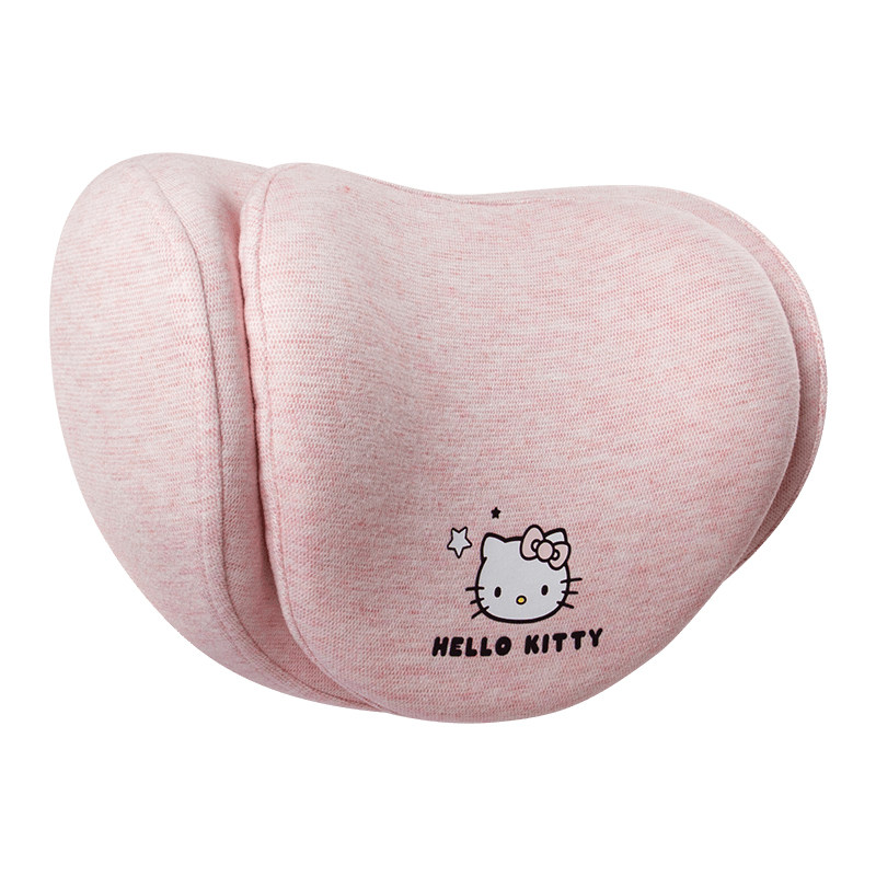 Kitty汽车头枕车内靠枕车用枕护颈枕车载开车座椅枕双层记忆棉女