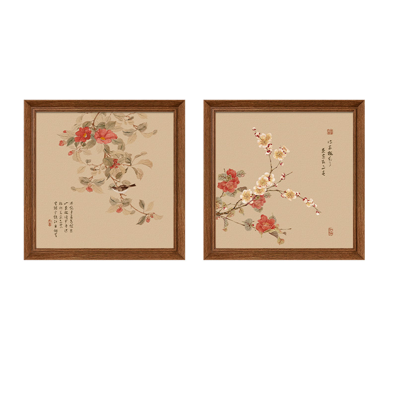 【宋氏美学】喜上枝头卧室装饰画