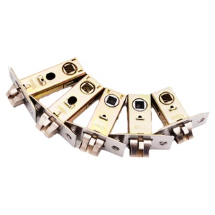 卫生间锁芯单舌房门锁浴室厕铝合金门锁舌配件锁舌头通用型静音