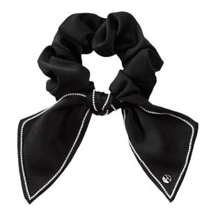 ELLE发饰缎面绸带发绳发圈肥肠圈淑女甜美蝴蝶结发带法式气质风