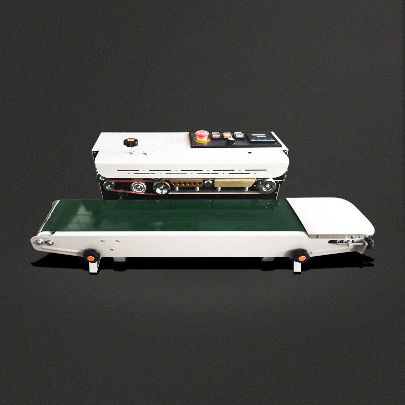 900C卧式连续封口机塑料薄膜食品袋封口机带急停印字数显表控温度