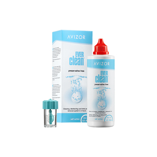 avizor优卓优可伶双氧水中和片硬性RGP角膜塑性镜ok镜护理液350ml