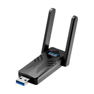 无线网卡wifi接收器台式机笔记本电脑千兆网络usb接口外置无限5g发射外接蓝牙wifi二合一模块连接wifi6免驱动
