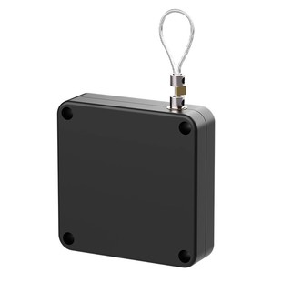 拉绳闭门器免打孔自动关门神器缓冲回弹隐形简易家用开关门闭合器