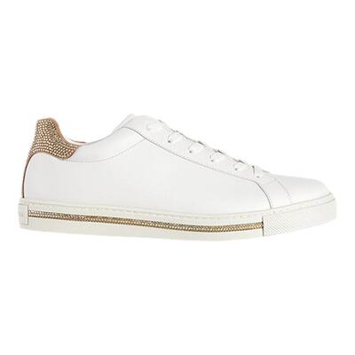 低帮女士运动休闲鞋牛皮RC