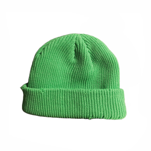 日系个性做旧破洞瓜皮帽秋冬男女灰色乞丐毛线针织冷帽子地主帽潮