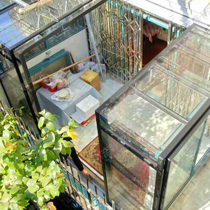 北京移动可折叠智能铝合金阳光房露台断桥铝合金别墅玻璃房门窗