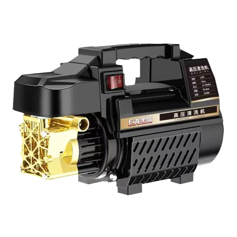 黑猫高压洗车机220v家用全自动便携式刷车泵大功率清洗机强力水枪