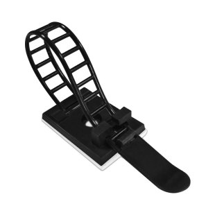 华社CL-1 2 3可调节粘贴固定座3M胶机箱网线重复使用集线器理线器