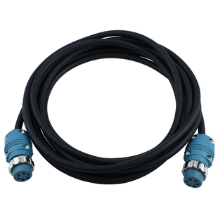 气保焊机配件6芯航空插头座7芯连接器9芯二保焊送丝机控制线电缆