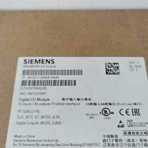 询价-6FC5311-0AA00-0AA0 PP72/48-可维修