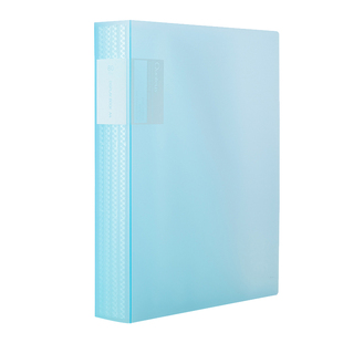 得力a4文件夹透明插页资料册多层学生用60页试卷收纳袋办公用品整理神器产检孕检收纳册谱夹奖状收集册大容量