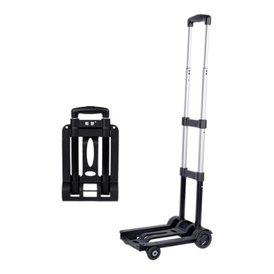 艇堡取快递塑料可折叠通用手拉车