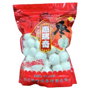 湖北天门特产传统小吃糕点年货500g大小雪枣京果白果麻枣怀旧零食