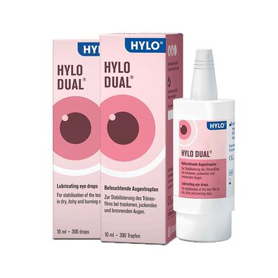 戴美瞳可用国际眼科药品hylo