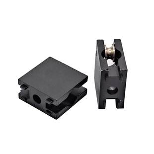 灰色型材连接件AMS07-B滑动固定块AMS53/51-A/B 门滑槽AMS12-1530