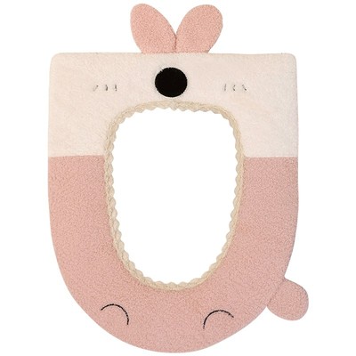 可爱家用加厚圈贴套盖马桶软坐垫