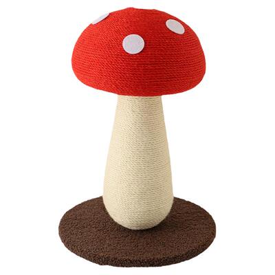 喵仙儿原创红蘑菇剑麻猫抓板爬架