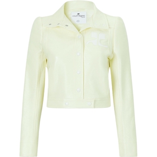 【折扣】COURREGES 秋冬女贴花潮流夹克短外套