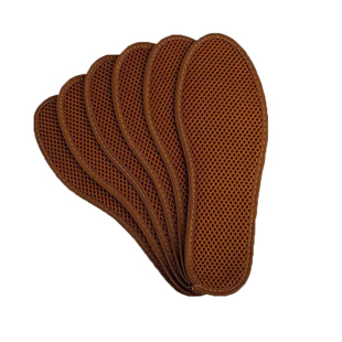 竹炭网格除臭鞋垫男女透气吸汗防臭鞋垫舒适减震球鞋皮鞋四季鞋垫