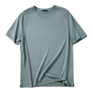 Italy高端牛货！银离子科技速干透气夏季男士柔软舒适简约短袖T恤