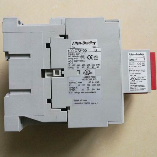 议价*现货*进口AB安全接触器100S-C60KF22BC 100S-C60KD22BD