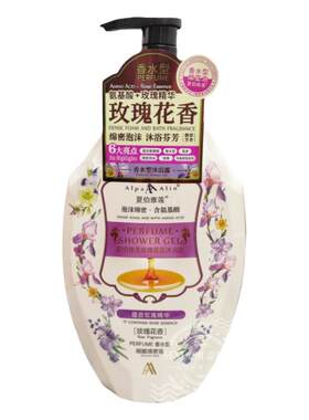 夏伯雅莲舒缓玫瑰男女留香沐浴露
