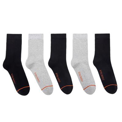 霞湖世家防臭长筒袜5双装