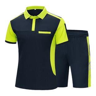 工作服polo衫定制反光速干短袖4s汽修店工厂T恤文化衫套装印logo