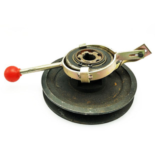 26 40 60型三缸柱塞泵带离合器皮带盘B轮单槽农用打药机内孔19 20